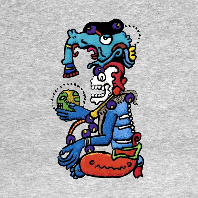 Mayan Death God by MattLarson